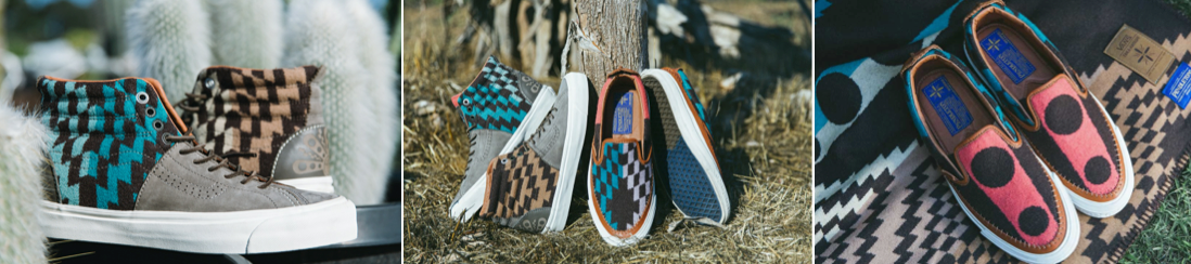 De Vault by Vans x Taka Hayashi Pendleton Wool capsule collectie is nu verkrijgbaar bij geselecteerde winkels!