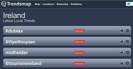 DublinAirport's tweet photo. Our #DUBLAX free flights to LA competition with @flyethiopian is the leading trend on @twitter in Ireland. https://t.co/JuTceLwesE