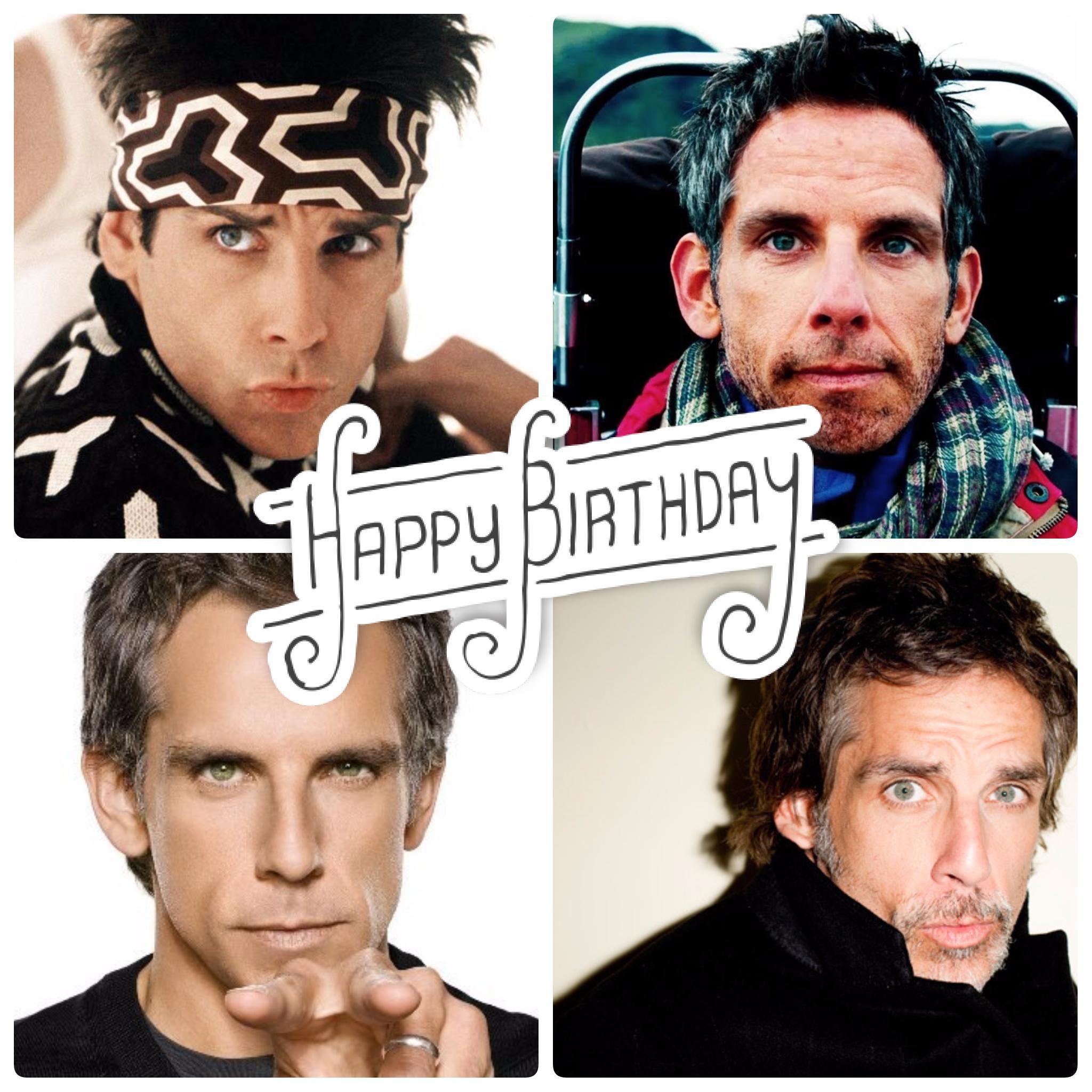 Happy 50th Birthday to Ben Stiller!! We just love this guy!! Help us celebrate him:  
