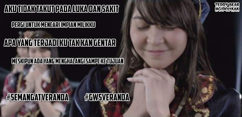 TeddyJuniawan94's tweet photo. #SemangatVeranda #GWSVeranda https://t.co/ck2LhV2mDw