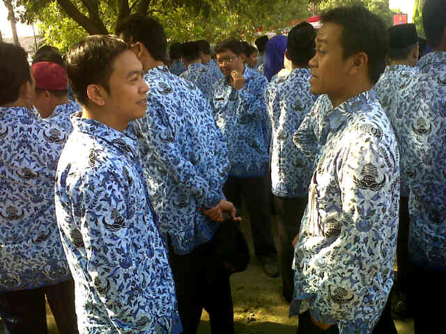 Ikuti upacara KORPRI siang tadi 30/11 bertempat di alun-alun Majalengka