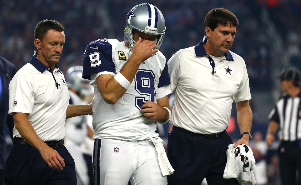 Forbes's tweet photo. The Tony Romo era is over https://t.co/iXlyRV2ECS https://t.co/TtaqTu26rO