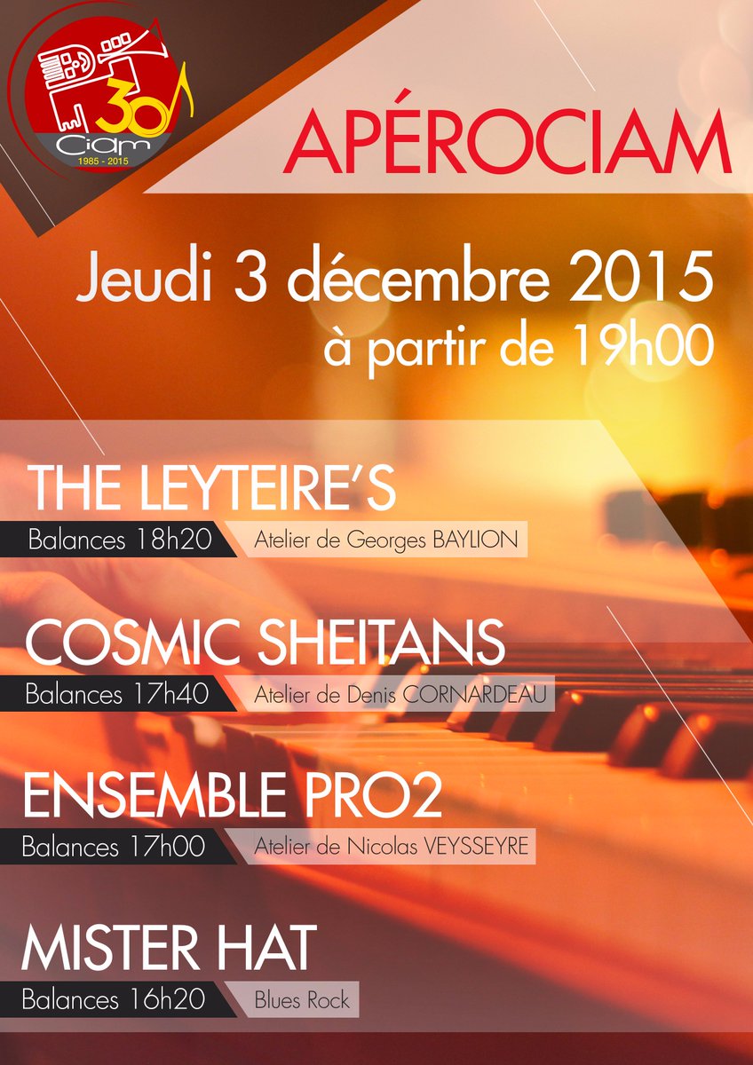 Le CIAM tweet media