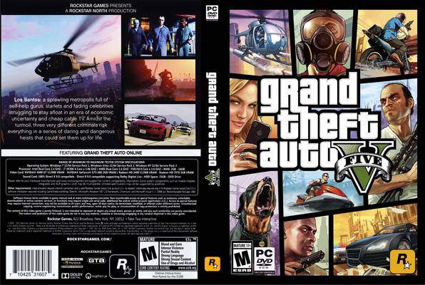 Grand Theft Auto V Rockstar Digital Download CD Key