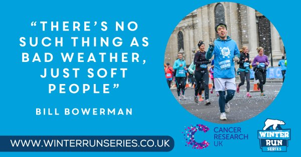 CRUKEventsMids's tweet photo. Have you signed up to our #Stoke #SnowflakeRun yet? Here is some #mondaymotivation to inspire you! https://t.co/1w3rx6rwGK