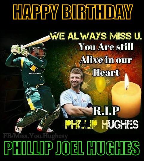 Happy Birthday Phillip Hughes <3 