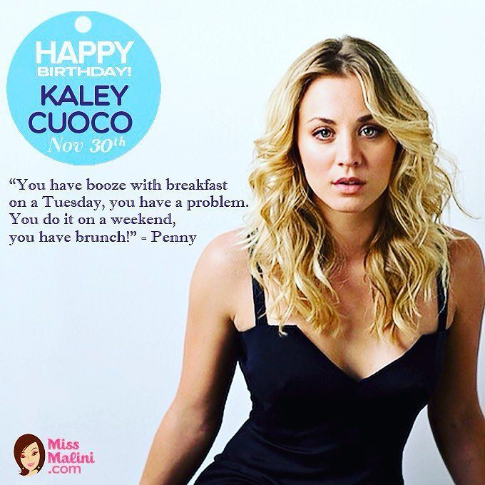 Happy Birthday, Kaley Cuoco!       