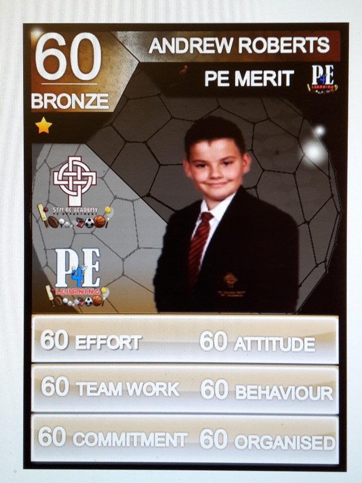 STM_PE's tweet photo. Well done to our @STM_PE Bronze Stars in PE #PELads #rolemodels #Legends https://t.co/UHI4le2UqT