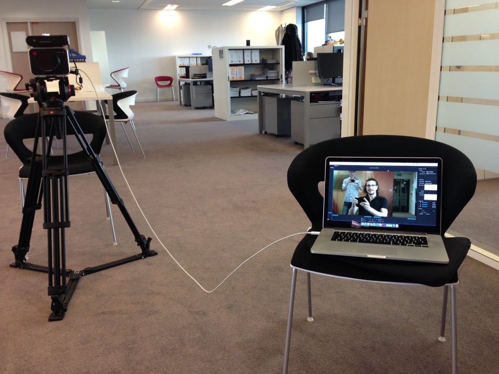 baas_john's tweet photo. One shot, three cameras ;) Ready to roll! https://t.co/y3BZMrjjFy