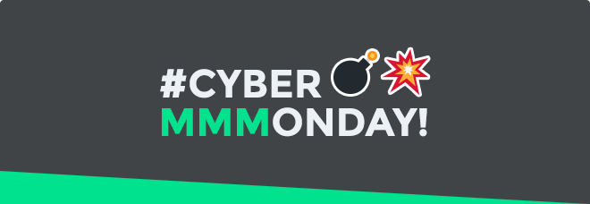 Bing bing! It's #cyberMMMonday! Choose any license and we will multiply it by two! -> mmmelon.com