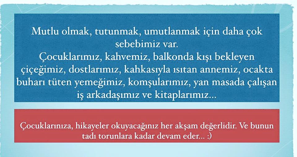 Yeni bir haftaya başlarken... #haftanınmottosu