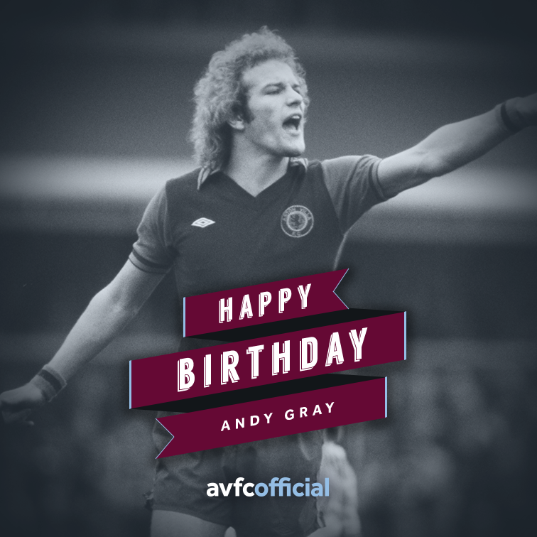 Best wishes: A very happy 60th birthday to Andy Gray. Have a great day! 