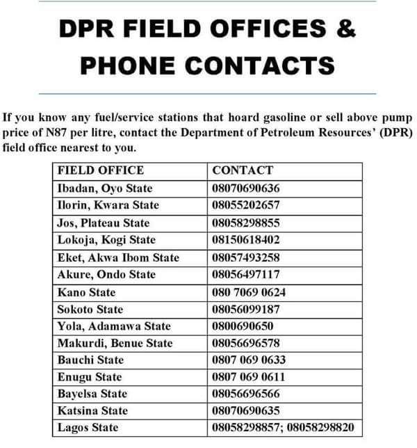 Gidi_Traffic's tweet image. “@Spkoutnig: If you know any stations that hoard or sell above #PMS beyond 87/litre,call DPR to report.Let speak out