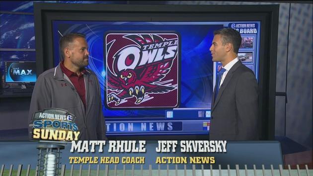 matt_odonnell's tweet photo. Rumors abound that Temple Coach Matt Rhule interviewed for U of Missouri job yesterday. https://t.co/M4INhfiYnW https://t.co/onRwEDpYrb