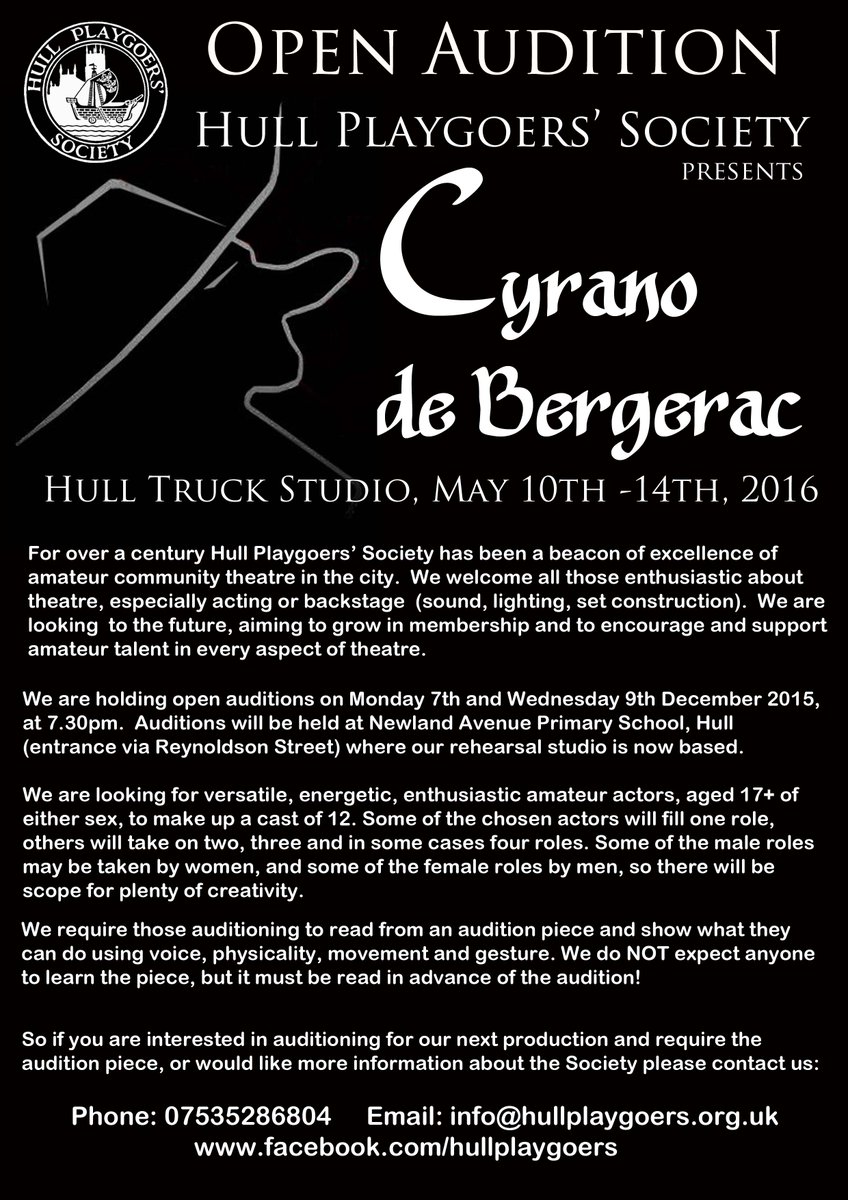 Hull Playgoers tweet media