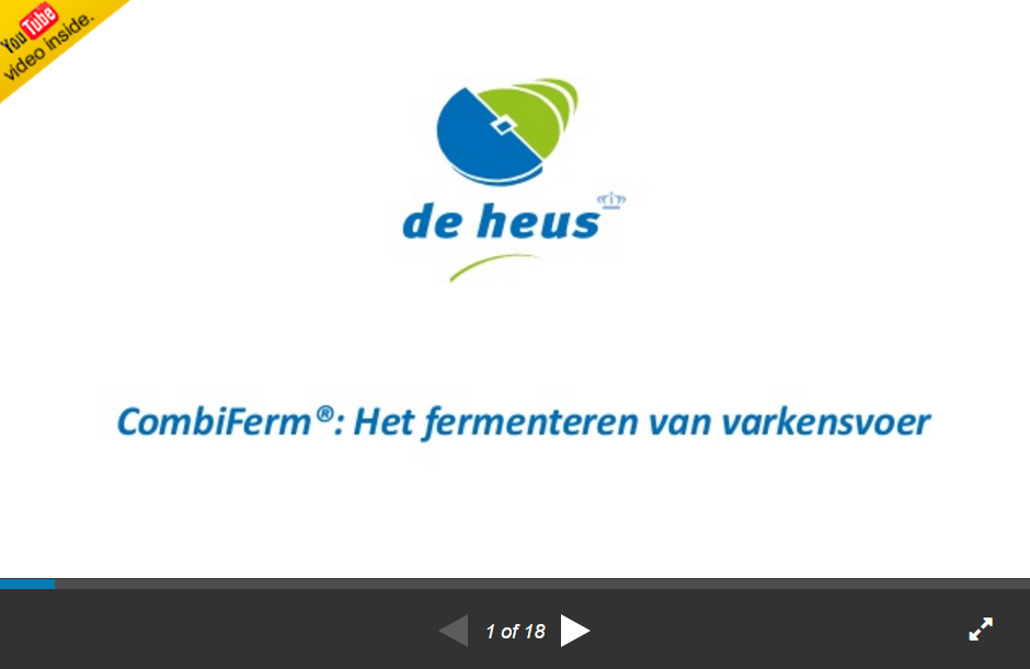 De_Heus_Voeders's tweet photo. CombiFerm: Het fermenteren van #varkensvoer - Bekijk onze presentatie: https://t.co/lOpDkXDBoC #combiferm #varkens https://t.co/0XMTCtl1ld
