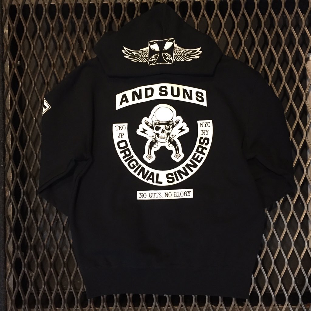 ANDSUNScrew's tweet photo. 【SUNS MC HOOD】
限定50枚 ZIP HOOD
Shop / VAULT : 03-5785-3214
#andsuns #andsunscrew #asc2003 #as2003 https://t.co/6dDgykjm4w