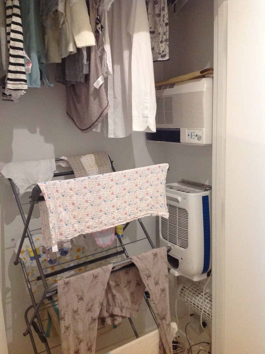 Today I've mostly been hiding in an eco clothes drying cupboard for <a href="/BBCCambs/">BBC Cambridgeshire</a> with <a href="/BeZero_Family/">Virido Concept House</a>