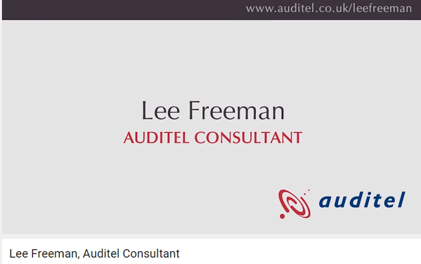 Lee_Auditel's tweet photo. Watch this short clip on how I can personally help you and your business save money - https://t.co/DOlbQ4xLTV https://t.co/rJsEsWacaA