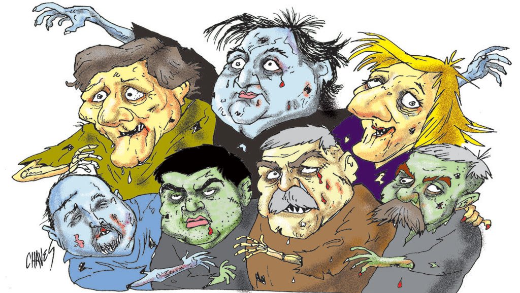 LaSolanoLima's tweet photo. Los zombis de la corrupción #HastaUltimoMomento investigarlos con lupa y mandarlos en cana
https://t.co/NKAnYOs5SO https://t.co/2gvmQ7sKi7