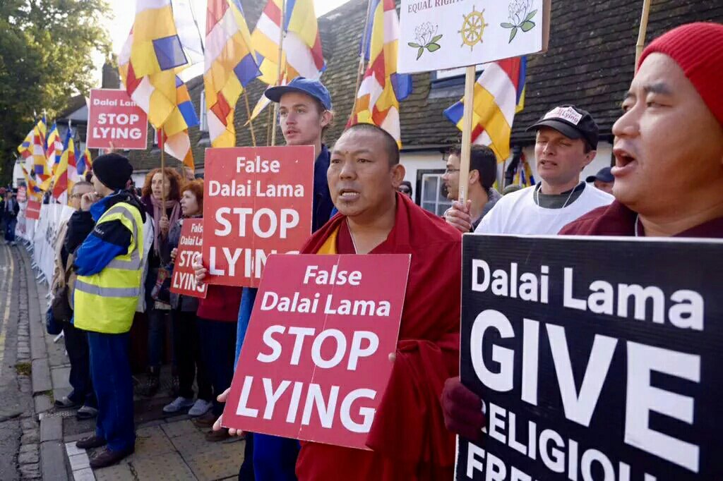 MightyMahamudra's tweet photo. Dalai lama many call you a hypocrite for not answering to calls for religious freedom! 
#dalailama 
#humanrights https://t.co/MZT2tBPbeI