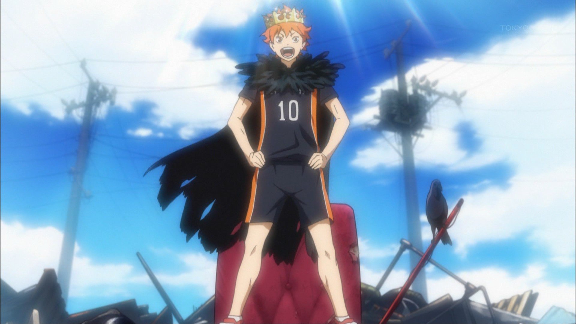 嘲笑のひよこ” すすき on X: 日向「我、最高のトスを所望す！」 王様日向♪ #可愛いと思ったらRT #ハイキュー #hq_anime  t.coQ4bkGPsN3u  X