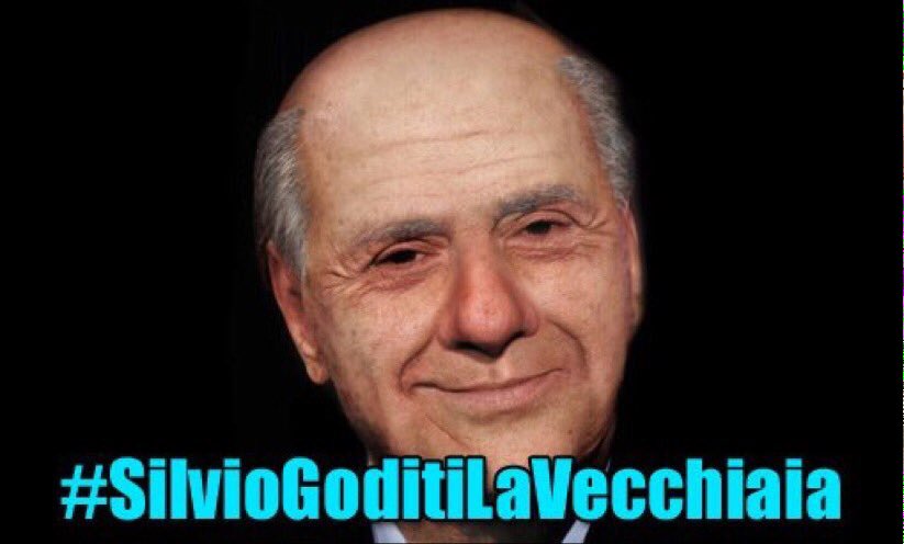 whatmattithink's tweet photo. #SilvioGoditiLaVecchiaia ormai di guai ne hai fatti abbastanza, i tuoi interessi sono coperti, #M5S #LOnestàTornera https://t.co/LgrmKvBqNp
