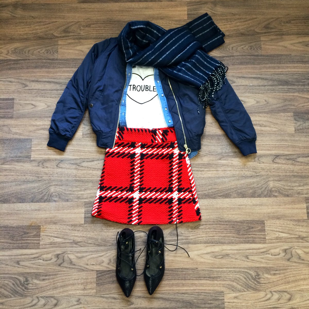 😍 How cute is this?! To win, retweet &amp; follow @outfitfashionuk #Outfit7Days#XmasOutfit lookm.ag/ceaVfe