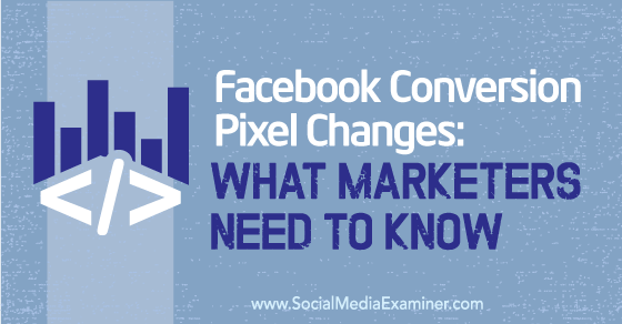 hanscoach's tweet photo. #Facebook #ConversionPixel Changes: What Marketers Need to… https://t.co/JbdLecLQKB #socialmedia #internetmarketing https://t.co/8WaUM8HDEx