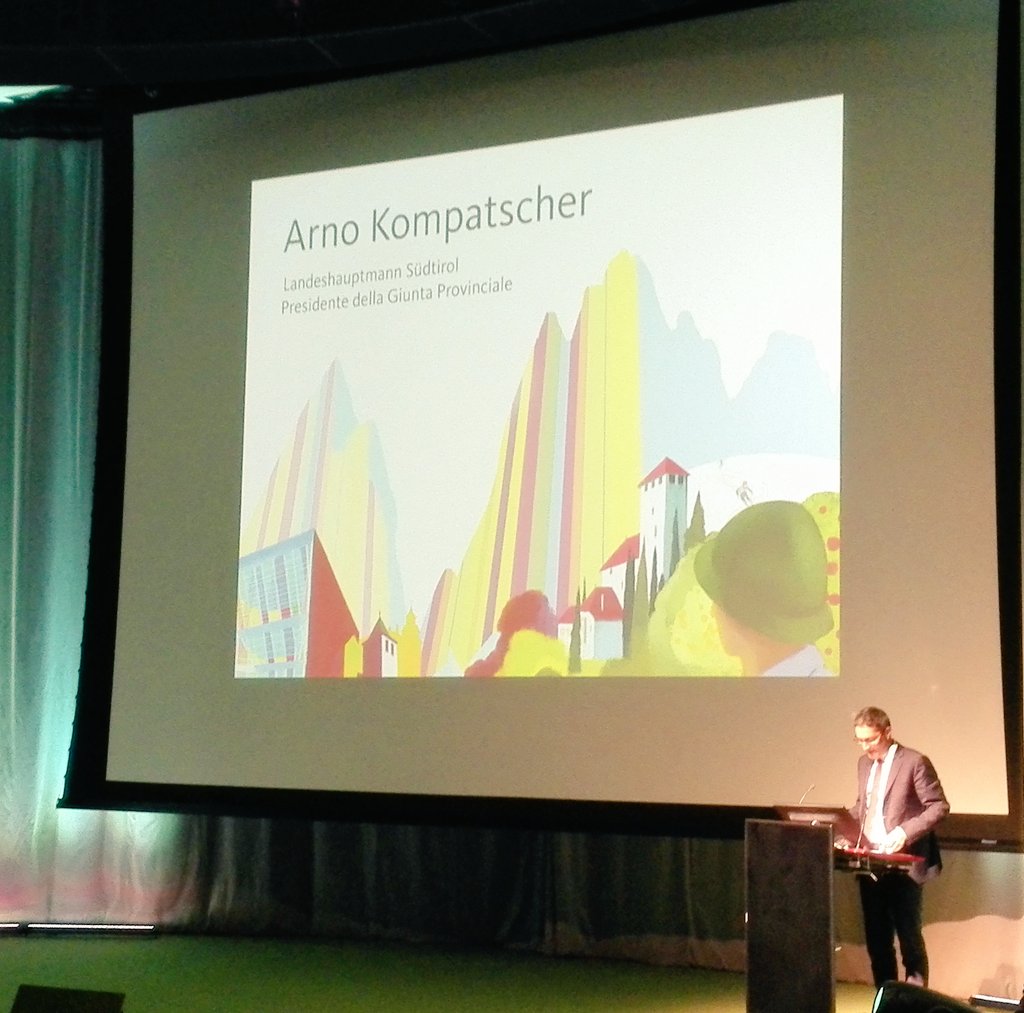 10 Jahre Dachmarke. Anniversario Marchio Umbrella #Suedtirol #AltoAdige. Laudatio @ArnoKompatscher @LandSuedtirol