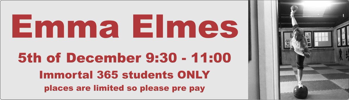 Immortal365's tweet photo. Don't forget Emma Elmes is coming this Saturday!!!
Who's excited?!?! have you booked your place yet?? @emmaelmes https://t.co/46Y2JZE6zV
