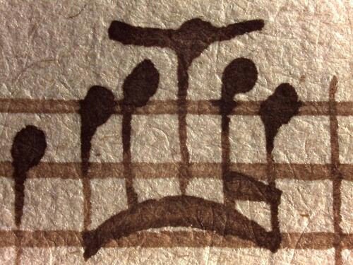 EVCMusicUK's tweet image. Stunning symmetry.. Bach's hand writing...