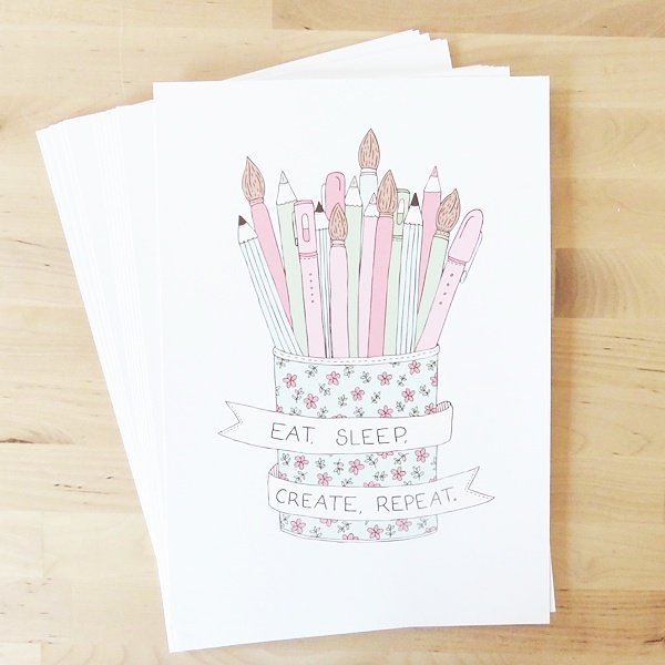 EmmaMargaret23's tweet photo. A4 prints are £8 with BLACKFRIDAY15 at https://t.co/fpTICTWpIS #illustration #eatsleepcreaterepeat https://t.co/dNssY2xzgh