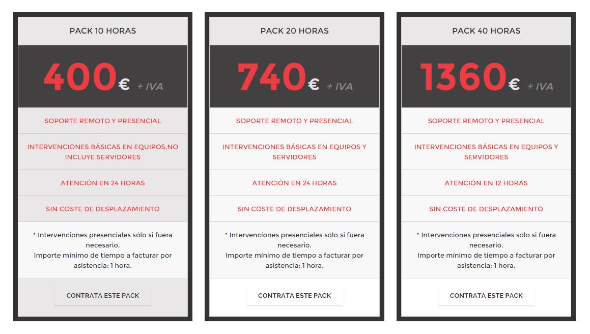 nuami_net's tweet photo. Si necesitas un servicio de mantenimiento, #Nuami te ofrece los Packs por horas de soporte https://t.co/AcmYWnJgXQ https://t.co/NB7VVnk1Br