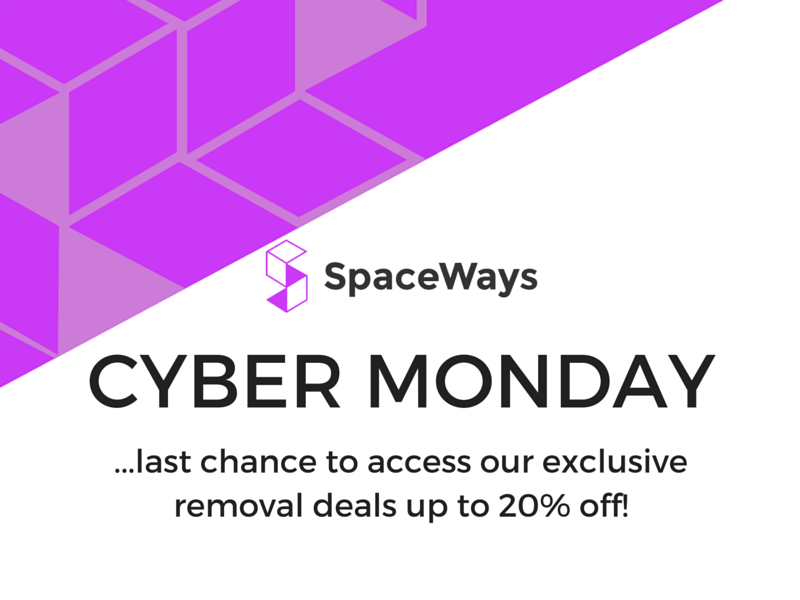 Space_Ways's tweet photo. Save up to 20% on your move! Call us on 07495640588 to get your quote! #CyberMonday #CyberMondayDeals https://t.co/sTOqNTKMUf