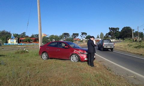 infobiobio's tweet photo. Accidente cruce Coigue - Nacimiento (Ruta 180) 
Información y fotos Cristian Campos (FB) https://t.co/JEqYmy9e0u