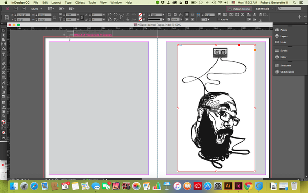 AdobeUK's tweet photo. See how @Rob_Zilla_III lays out his book with InDesign CC and @BlurbBooks: https://t.co/zGMclbPO7V #ArtistWorkflow https://t.co/zGZ9UjJrUC