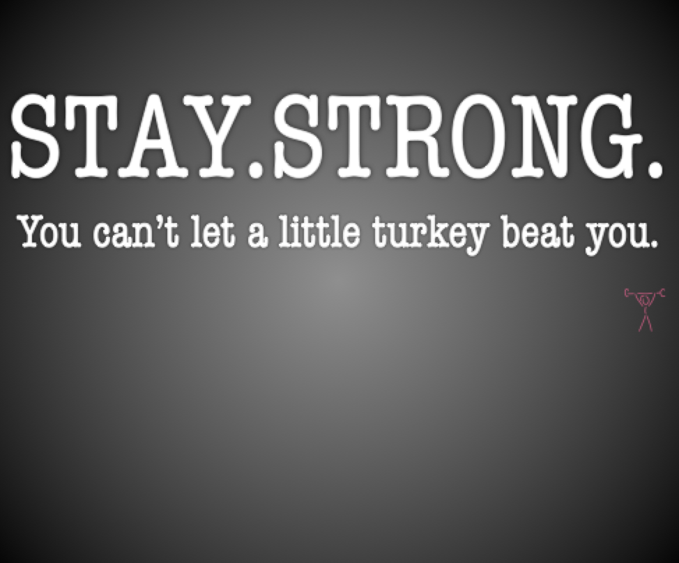 BlakelyFit's tweet image. You can't let a little turkey beat you.
#MotivationMonday #ThanksgivingRecovery #dontquit #staystrong #justaturkey