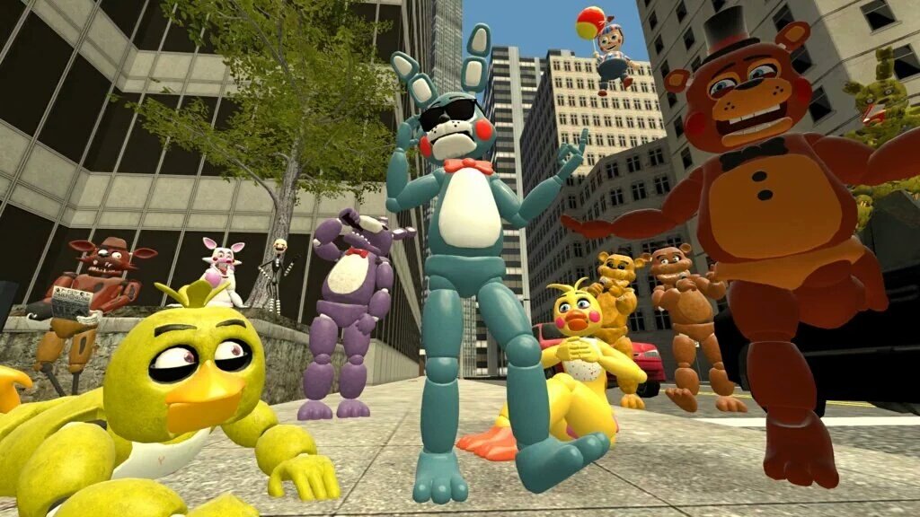 Marissa36636005's tweet photo. That is me Toy Chica and my friends https://t.co/YKJAkl1mPz