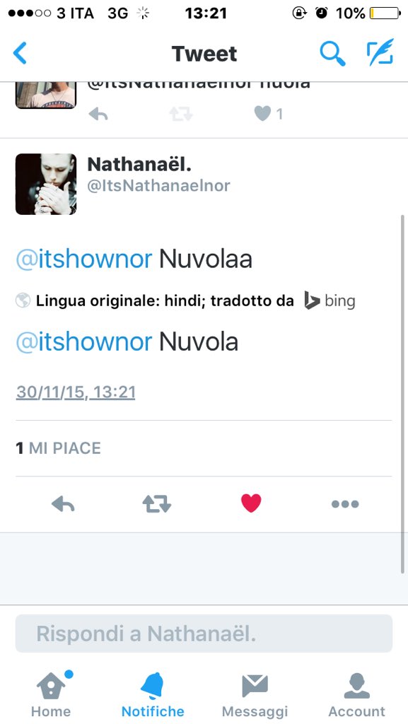 itshownor's tweet photo. @ItsNathanaelnor parli hindi https://t.co/gwn9kXUPfg