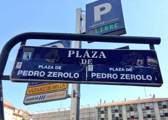 CarlaAntonelli's tweet photo. Aprobado forma definitiva q Plaza Vázquez Mella, pase llamarse #PedroZerolo, a propuesta @psoe_m y voto en contra PP https://t.co/totIgNLc33