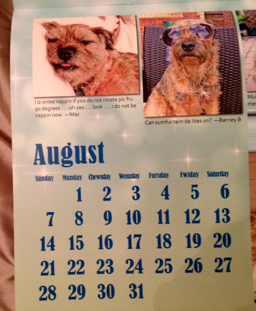 macwhittle's tweet photo. Yeah pawsome #btppsse calendar arrive *spins* I pinup in Aug which is double pawsome as mi & Mum's birthday monthβ€οΈπΎ https://t.co/R1UlgbP48a