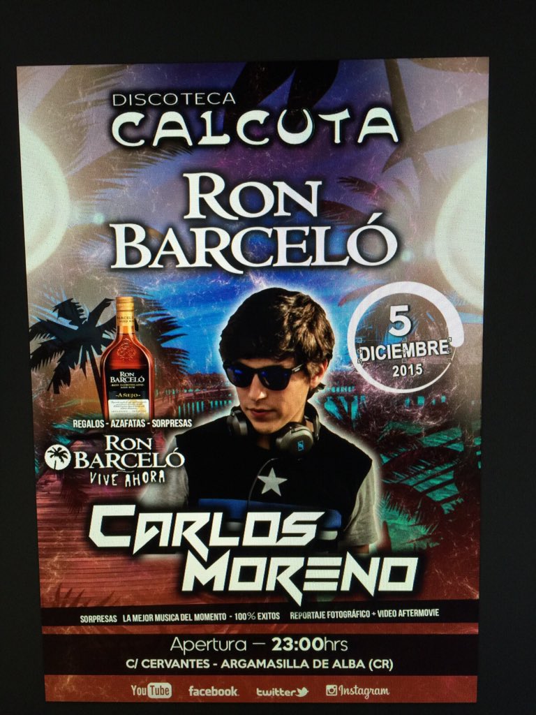 OhCalcuta's tweet photo. Os esperamos a todos el sabado 5 de diciembre a partir de las 23:00h!!! https://t.co/mqEpBvmoB2