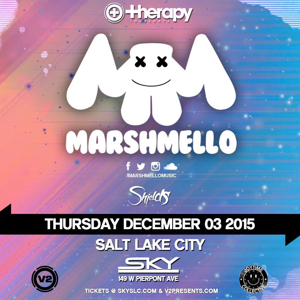 SkyVenueSLC's tweet photo. The mystery known as  @marshmellomusic is bringing the futuristic vibes this Thursday!

https://t.co/tihbILKtvW https://t.co/G74L8Mb3Tu