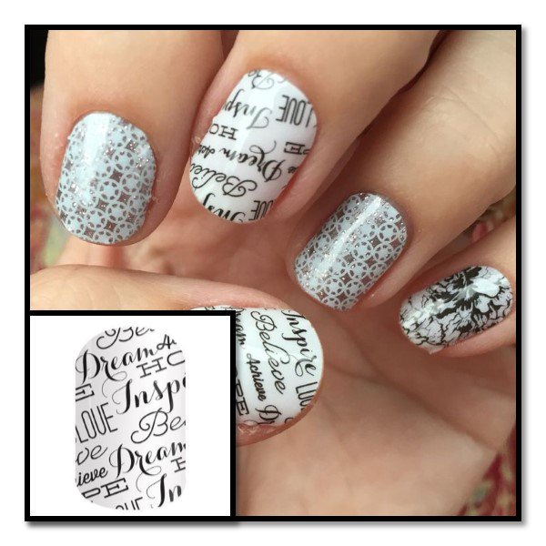 LMSieradzka's tweet photo. Day 30 of NaNoWriMo:.
 "Word to the Wise", "Smitten", and "First Frost" - get it while you can. #jamberrynails https://t.co/X695X0Jepe