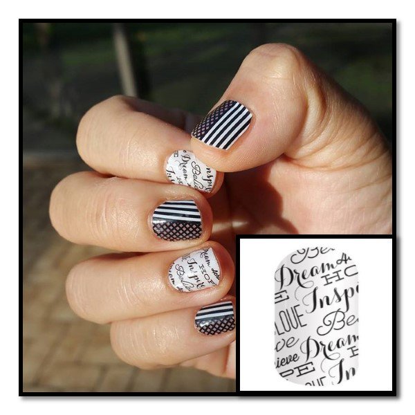 LMSieradzka's tweet photo. Day 30 of #NaNoWriMo:
 "Word to the Wise" and "Swanky" - get it TOMORROW ONLY! #jamberrynails https://t.co/RHjd1nLtvu