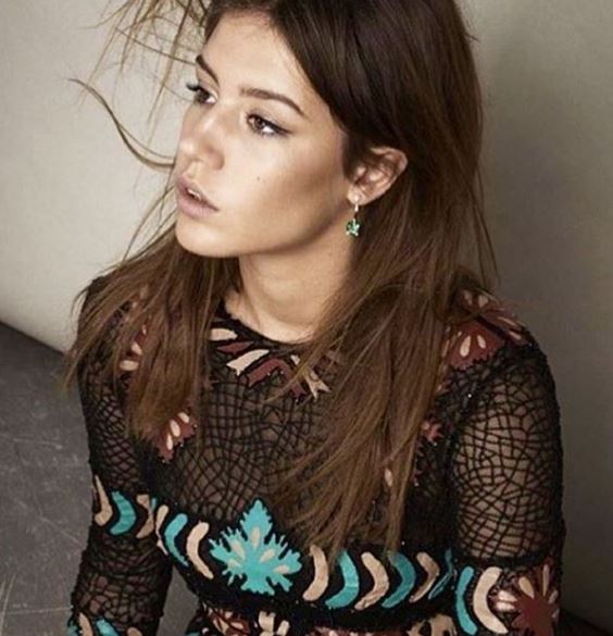MaisonValentino's tweet image. French beauty @Aexarchopoulos wears #Valentino #FallWinter1516 and @DelfDelettrez earrings m.valentino.com/go/hkp2z4