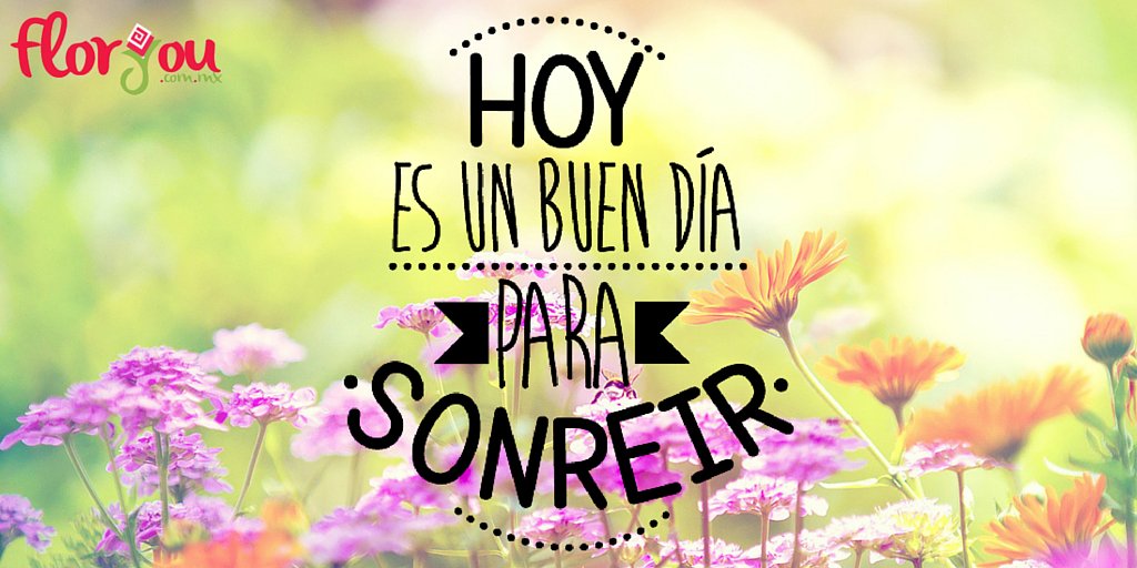 FloryouMx's tweet photo. Les deseamos un excelente inicio de semana #Sonríe #FelizLunes #Floryou https://t.co/JkYdkdUgLQ