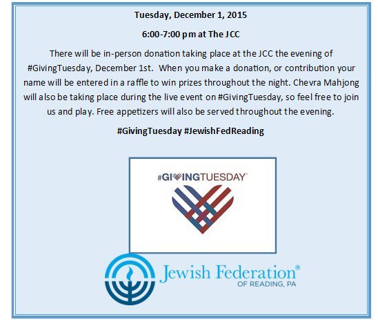 Pop in &amp; give back! December 1, 2015