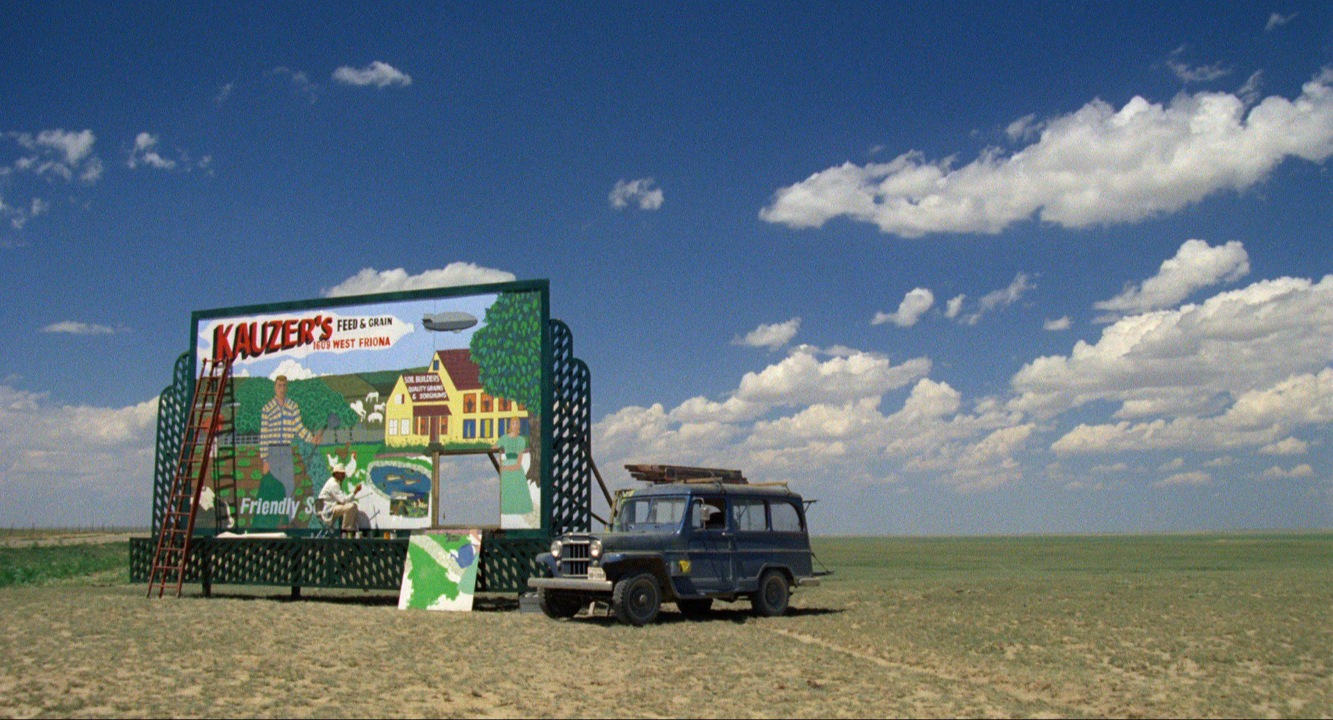 No one shoots the plains like Terrence Malick. Happy birthday! 